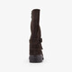 Suede dames boots bruin