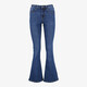 Dames flared jeans donkerblauw