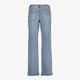Dames wide leg jeans medium blauw lengte 31