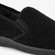 Heren pantoffels met teddy voering grijs