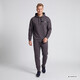 Heren hoodie grijs