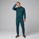 Heren hoodie groen