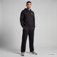 Heren hoodie zwart
