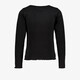 Meisjes longsleeve shirt zwart