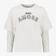 Meisjes shirt met lange kanten mouwen wit