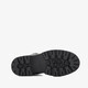 Leren meisjes veterboots zwart