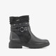 Dames boots met H leest zwart