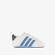Grand Court Crib baby baby sneakers wit blauw