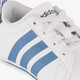 Grand Court Crib baby baby sneakers wit blauw