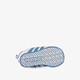 Grand Court Crib baby baby sneakers wit blauw