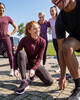 Dames trainingsjas bordeauxrood