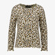 Meisjes shirt met lange mouwen en panterprint