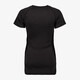 Dames thermoshirt met korte mouwen zwart