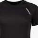 Dames thermoshirt met korte mouwen zwart