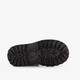 Meisjes veterboots met hartjes zwart