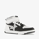 Hoge jongens sneakers met ster wit zwart