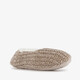 Ballerina dames sloffen beige