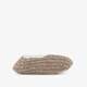 Ballerina dames sloffen beige