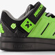 Minecraft Lightorama kinder sneakers zwart groen