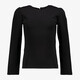Meisjes top met strass steentjes zwart