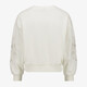 Meisjes sweater met bloem detail ecru