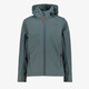 Kinder softshell jas blauw groen