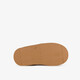 Gevoerde meisjes pantoffels camel bruin