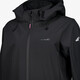 Softshell dames jas zwart 8000 mm waterkolom