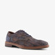Heren veterschoenen blauw