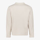 JJ Rebel heren split neck sweater beige