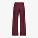 Dames pantalon bordeauxrood