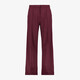 Dames pantalon bordeauxrood
