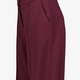 Dames pantalon bordeauxrood