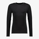Dry kinder thermoshirt met lange mouwen zwart