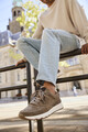 Suède heren sneakers bruin