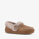 Skechers BOBS Cozy Kiss - Snug Stitch dames pantoffels cognac