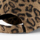 Dames pet met panterprint beige