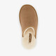 Suède heren pantoffels cognac