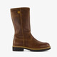 Leren dames laarzen bruin