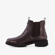 Leren dames Chelsea boots bruin