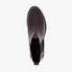 Leren dames Chelsea boots bruin