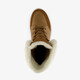 Gevoerde dames outdoor veterboots cognac