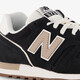 373 dames sneakers zwart