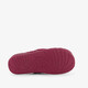 Dames teddy pantoffels met hartjes roze