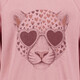 Name It meisjes sweater met luipaard roze