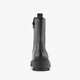 Leren dames Chelsea boots zwart