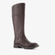 Hoge leren dames laarzen bruin