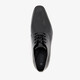 Heren lak veterschoenen zwart