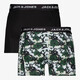 Jack en Jones 2-pack heren boxershorts zwart wit