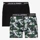 Jack en Jones 2-pack heren boxershorts zwart wit